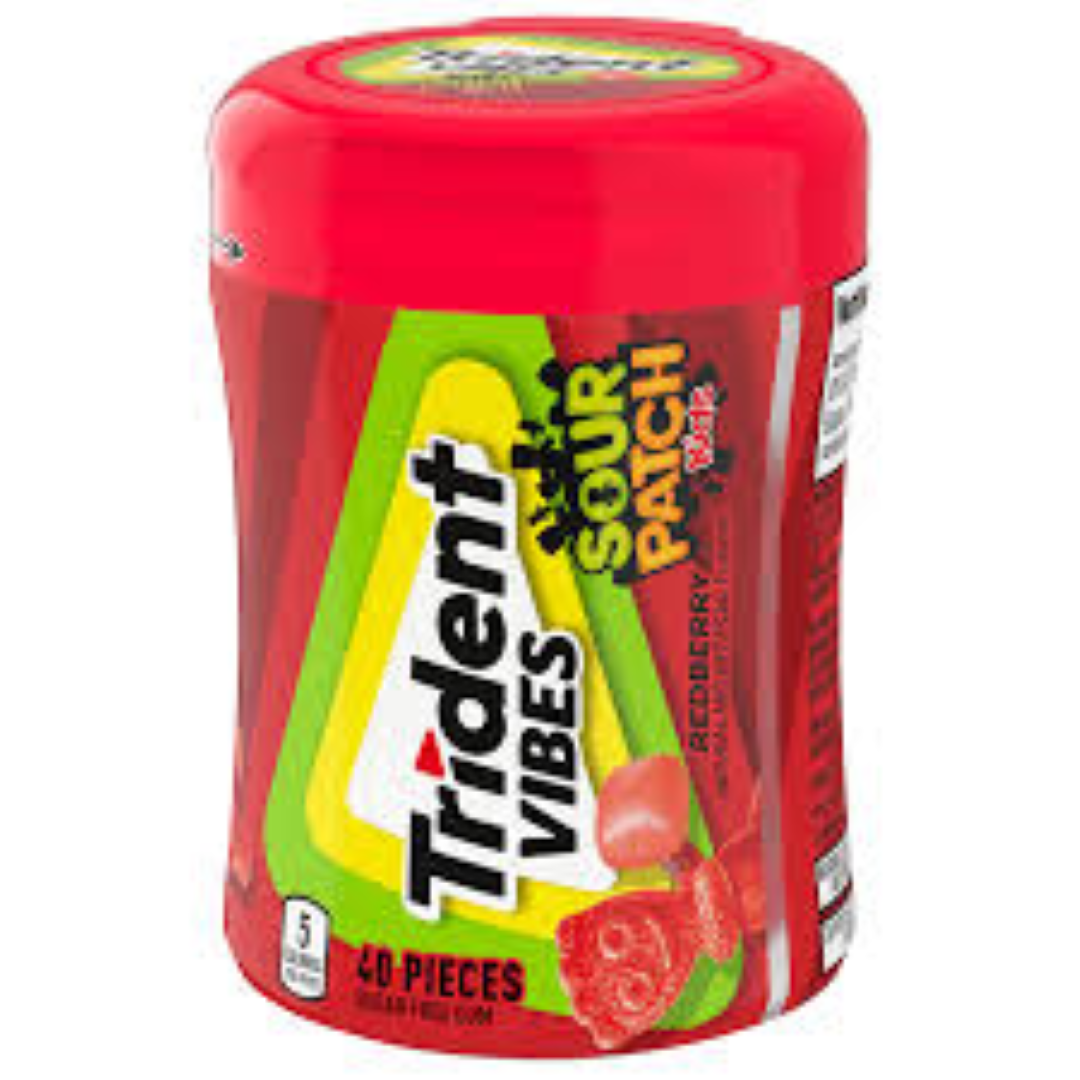 TRIDENT VIBES REDBERRY SF 40PCS